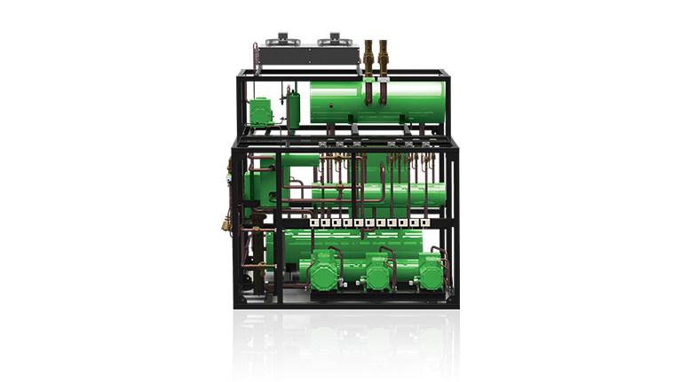 
Gen 7 Series CO₂ DX Flooded System
